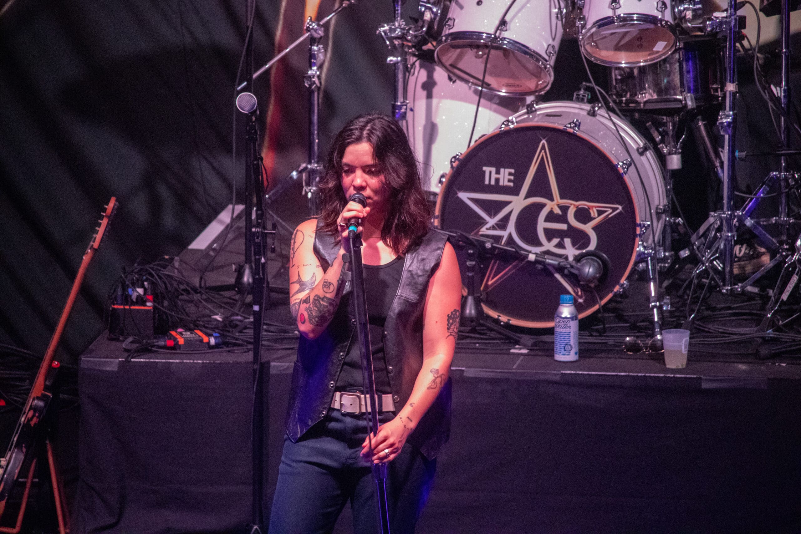 The Aces playing live
